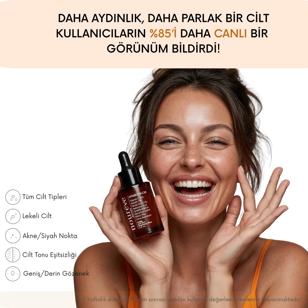 Vitabutin C10 Serum & Deep Pore Cleanser | Leke Karşıtı, Renk Tonu Eşitleyici & Gözenek Arındırıcı Duo