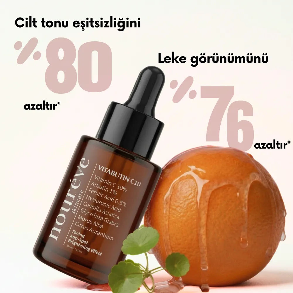 Vitabutin C10 Serum & Deep Pore Cleanser | Leke Karşıtı, Renk Tonu Eşitleyici & Gözenek Arındırıcı Duo